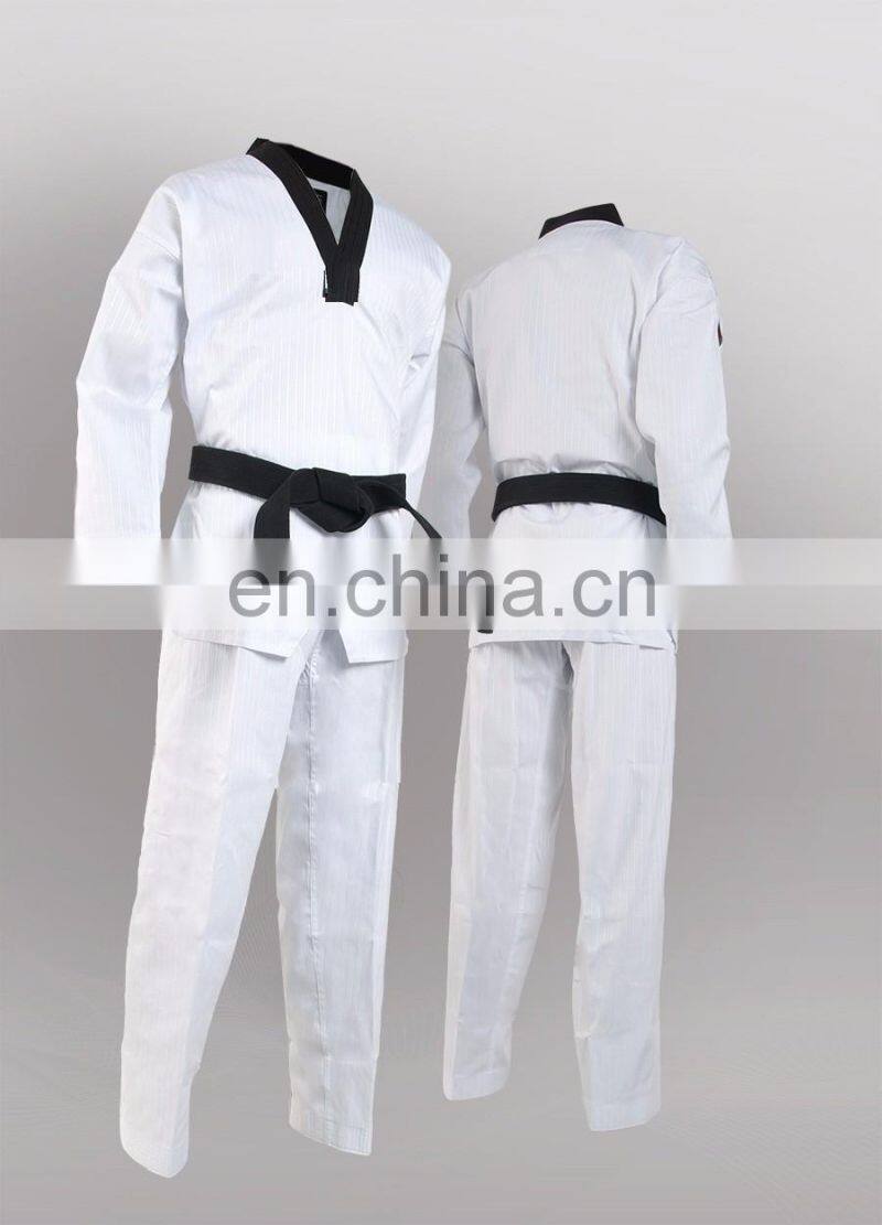 wholesale Taekwondo Uniforms - White Super Light Material Martial Arts Taekwondo Uniform/custom made