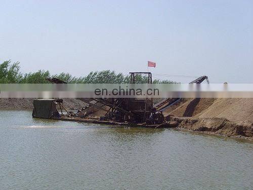 cutter suction dredger with amphibious excavator