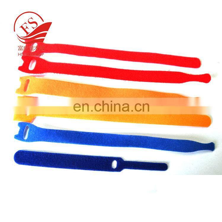 Conductive Hook loop tape injection mould cable tie