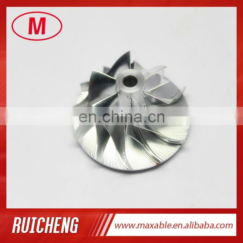 GT14 436133-0003 31.08/44.01mm 6+6 blades turbo milling/aluminum 2618/billet compressor wheel for 706680-0001/720243-0001