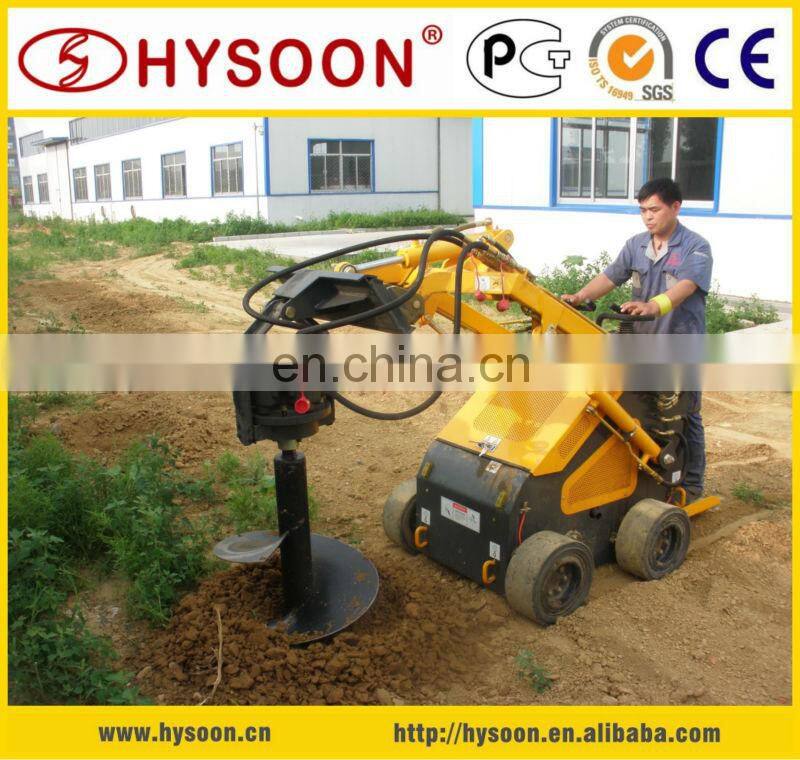 23HP compact wheel mini dumper loader ce