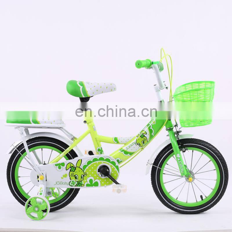 Hot selling kid bike 12 inch girls kids bike / bikes for kids with basket and training wheels (toys bike for kids)/ kids bike