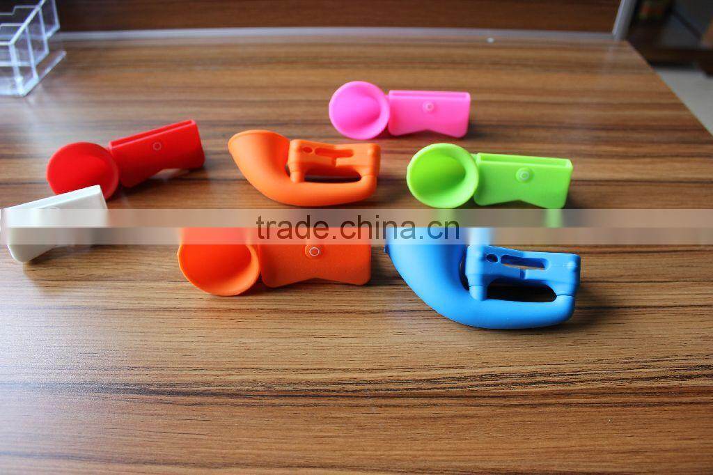 Silicone Mobile Phone Speaker For Iphone, Silicone Iphone holder