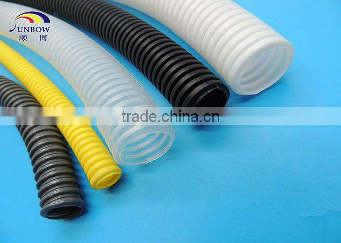 SUNBOW High Quality PA Flame Retardant Hose Liquid Light Pipe flexible Corrguated Plastic Tube Nylon Conduit