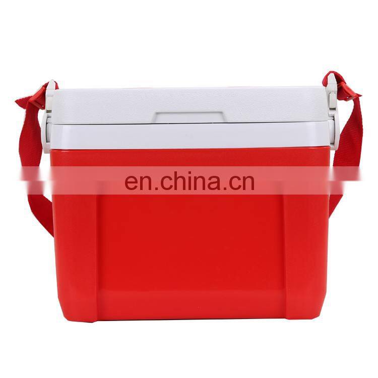GINT 10L Portable EPS Foam Plastic Ice Chest Cooler Box with Adjustable Belt