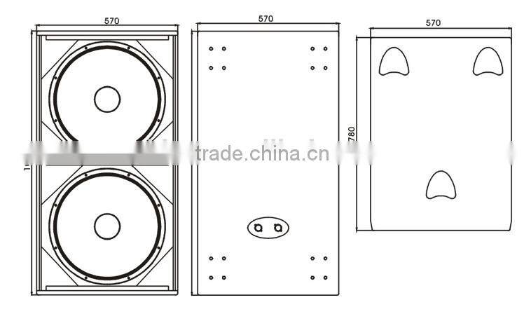 M.Klen daul 18-inch subwoofer