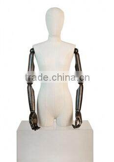articulated dummy mannequin and tailors dummy for upper body male mannequin