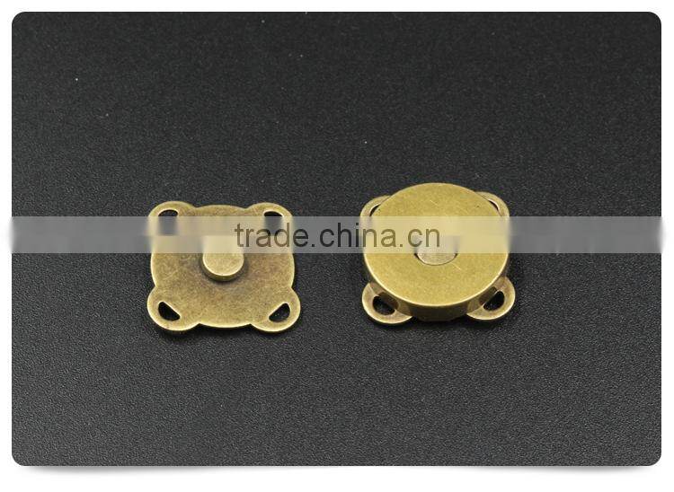 China wholesale wintersweet sharp magnetic button for bag