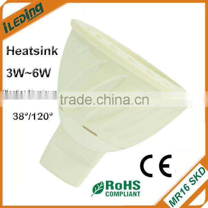 Manufacture sales MR16 GU5.3 aluminum heatsink for led lamps
