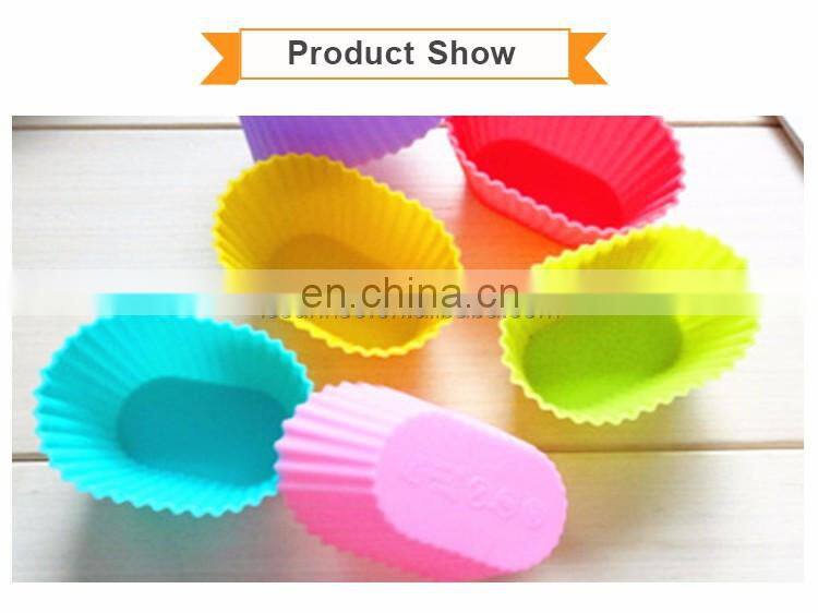 Cute Different Shapes Colorful Silicone Pudding And Jelly Baking Mold