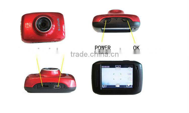 Cheap 2.0inch Touch Screen 720P Waterproof Sport Camera D10
