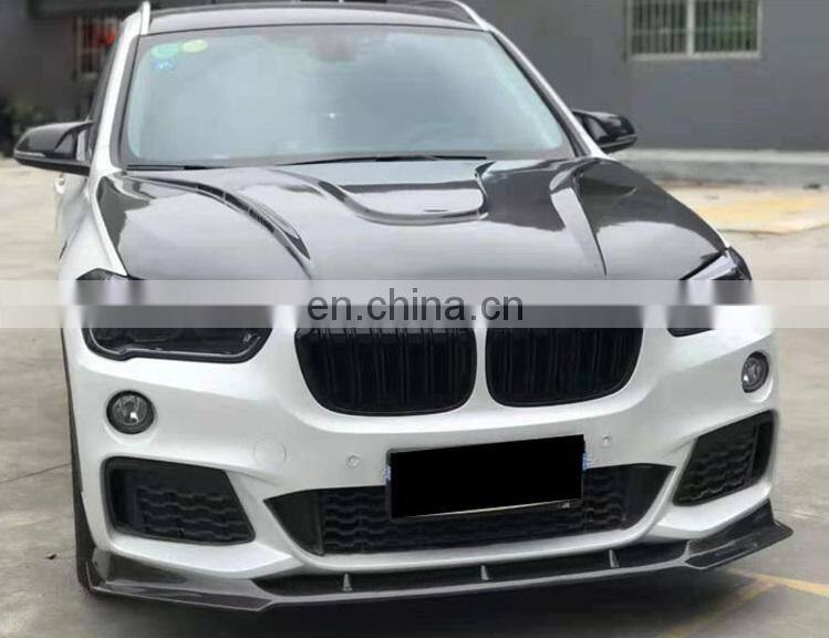 Runde Hood Fireproof Covers Car Carbon Fiber For BMW X5X6F15F16 Haman Style Hood