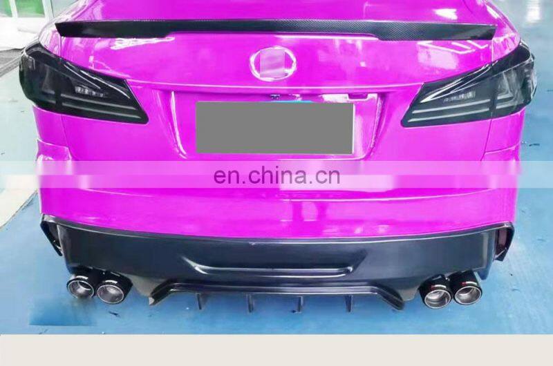 Runde Hight Quality Body Kit For Lexus 06-11 Is250 Is300 Upgrade 2021 Isf-sports Front Bumper Rear Bumper