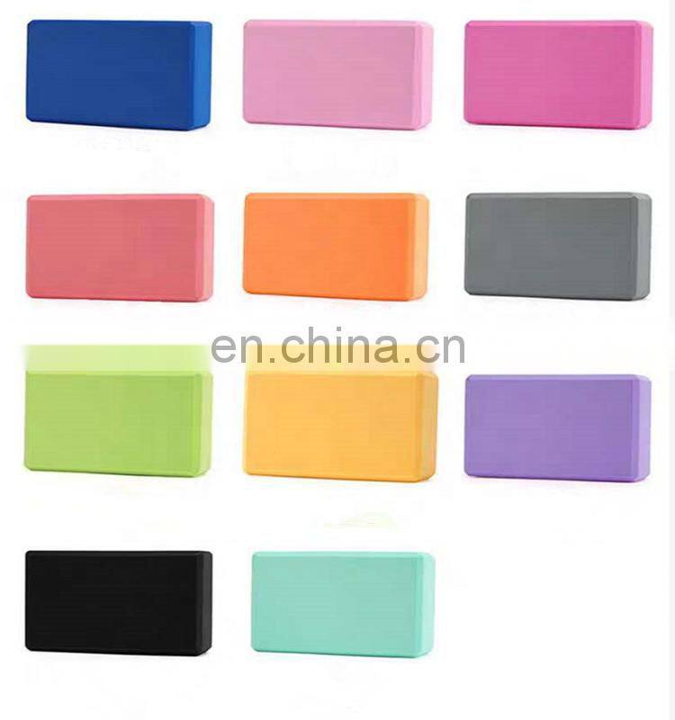 New Custom Yoga Brick Yoga Blocks Supportive, Soft Non-Slip Foam Surface For Yoga, Pilates, Meditation