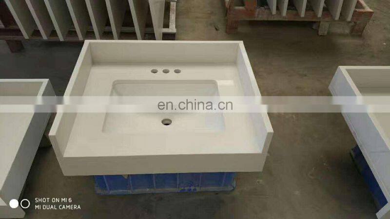 Quartz stone sinks undermount