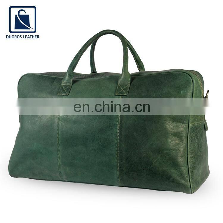 Chairmen Lining Made Durable Leather Fashion Duffel Bag for Global Wholesale Customers