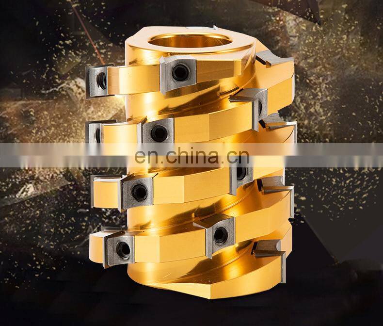 LIVTER Woodworking Tools Cutter Light cutting spiral cutterhead