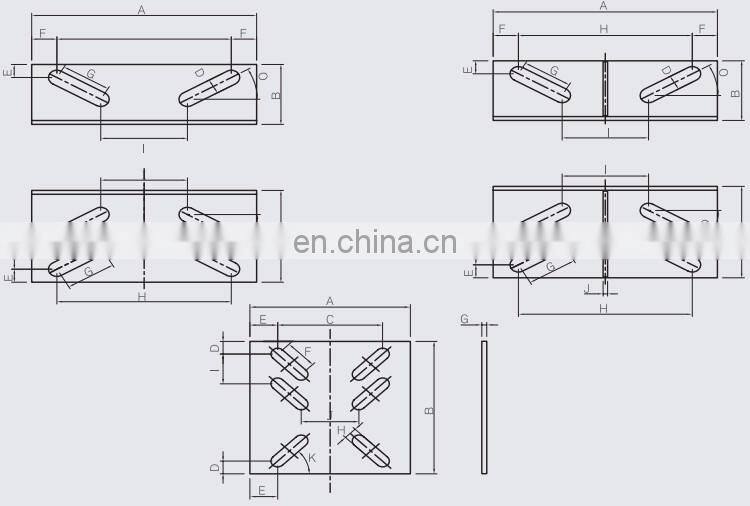 Cheap NV15-BL4 safe guide rail parts list elevator rail bracket