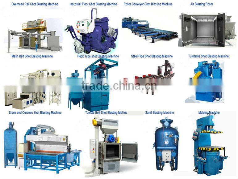 Horizontal Movement Peening Abrator For Cleaning Mark line