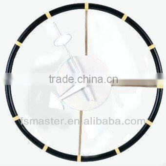 steering wheel clock wall clock