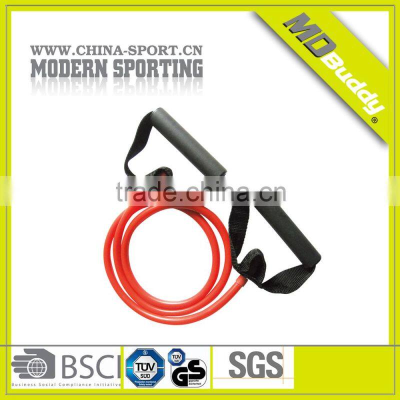 2015 new product resistance tube with safety sleeves