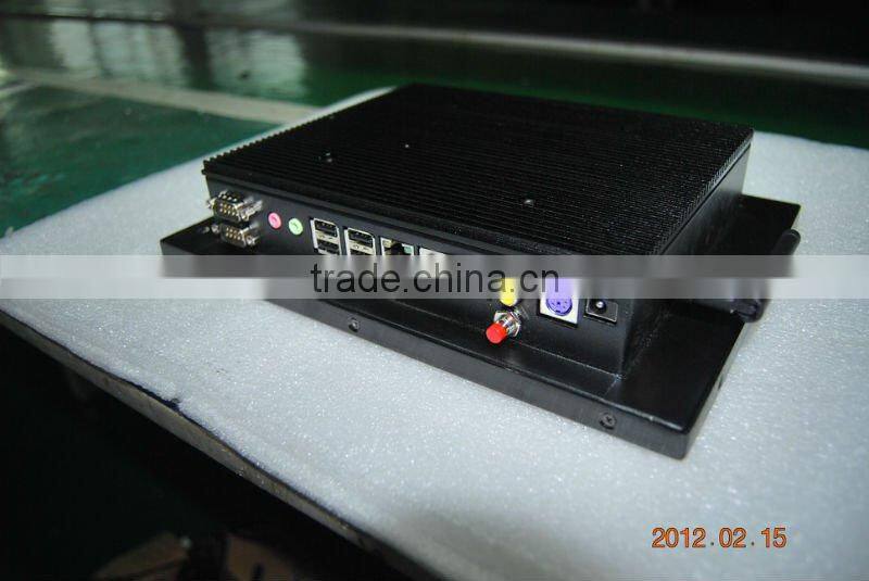 customizable! 10.4inch touch industrial pc with LCD panel/ Intel Atom N270 CPU