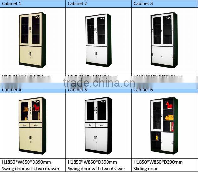 Modern Design Furniture Small Swing Door Metal Storage Cabinets