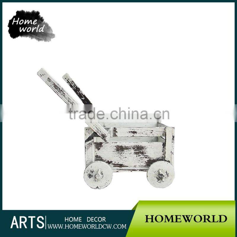 S/3 New Arrival Delicate Terracotta Wood Garden Rectangular Planter Box