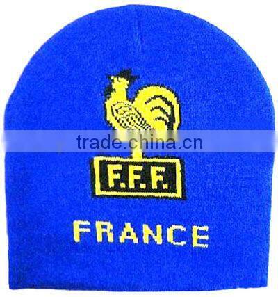 hot sell soft winter football cap for England