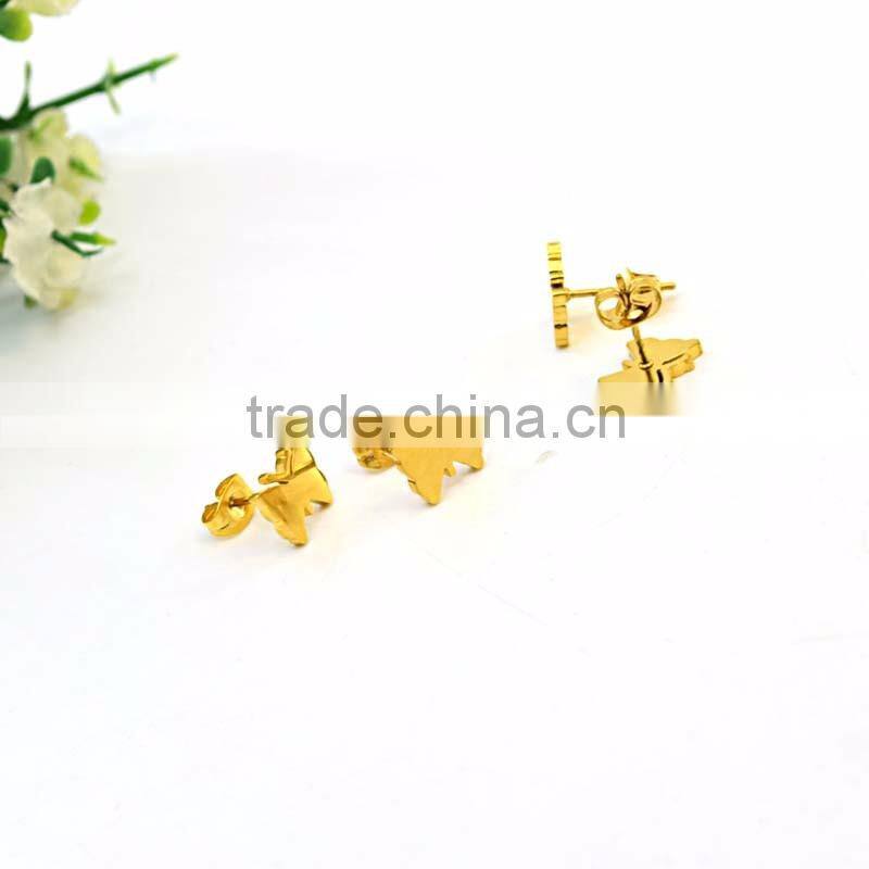 ladies earrings designs pictures little butterfly gold jewelry earrings stud