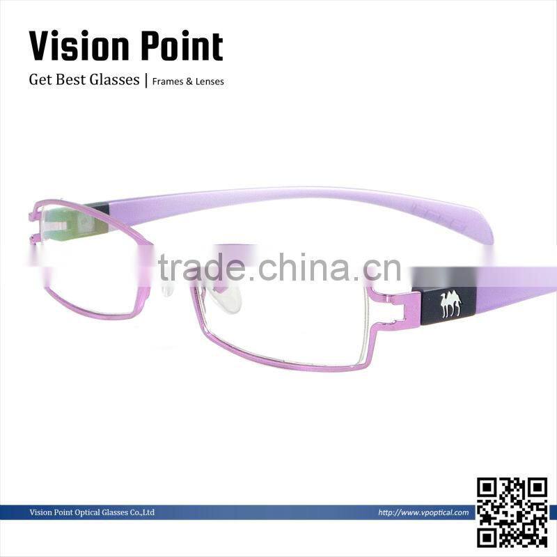 New classic custom made full rim eyewear frames for men and women with changeable temple