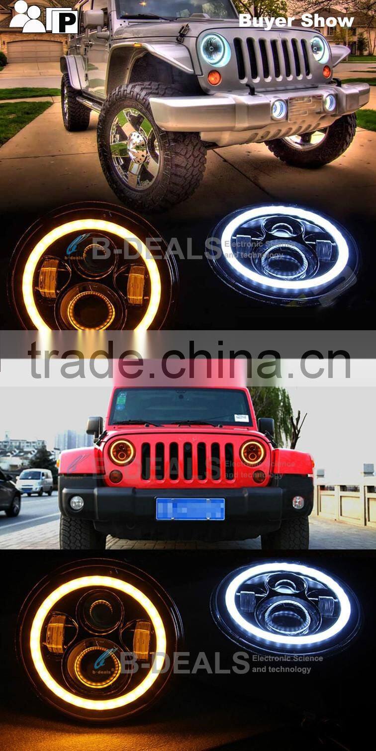 40W 7 inch LED headlight-for 2007-2013 Jeep Wrangler headlight CJ 7 CJ 8