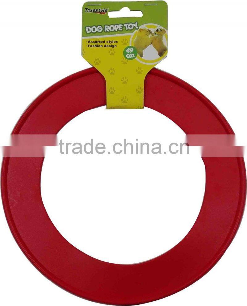 Flying Disc plastic pet dog frisbee selling Pet frisbee with hole