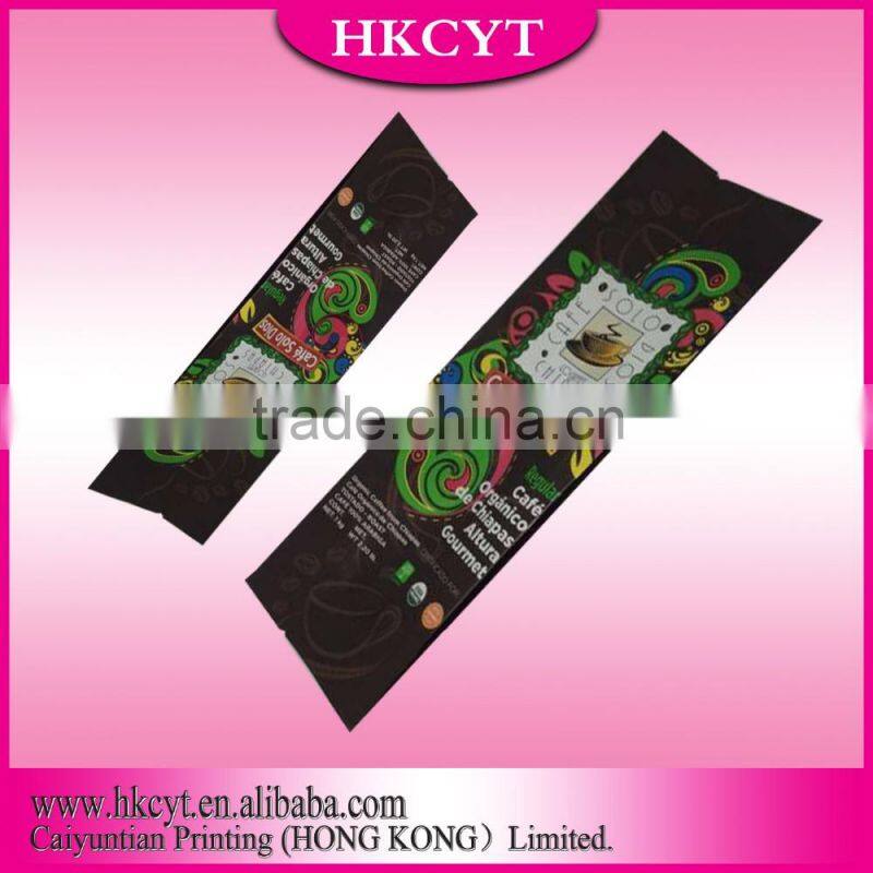 Coffee Use and Zipper Top Sealing & Handle Coffee packaging bag with valve and zipper