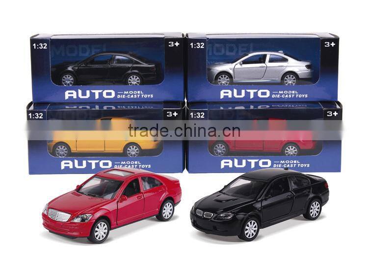 1:32 scale die cast model car pull back model toy cars