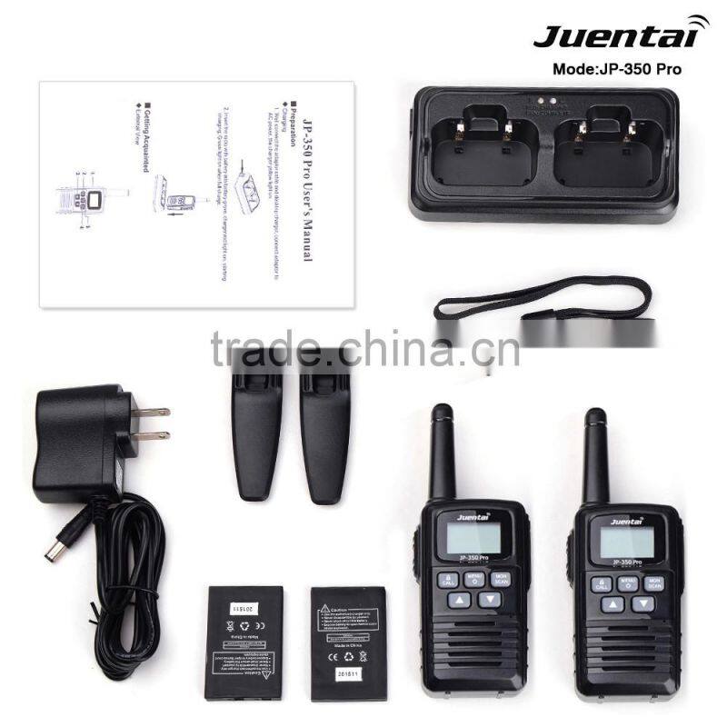 Juentai Jp-350 Pro 25-Mile Range 22-channel UHF 400mhz-470mhz Handheld Transceiver