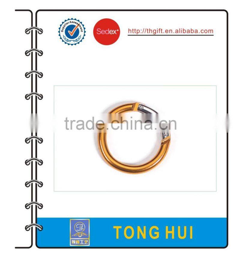 Fish shape Climbing Metal hook colorful carabiner