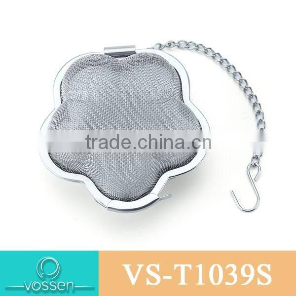 Flower shaper stainless steel tea infuser