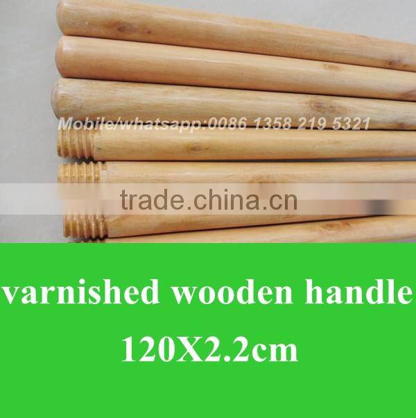 spain market 120 X 2.2cm varnished wooden handle