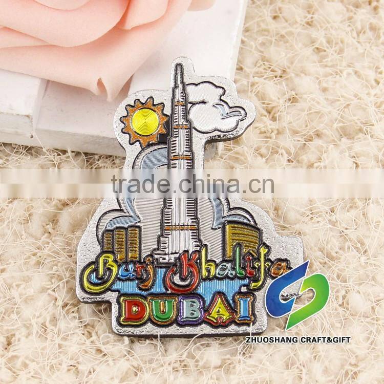 aluminum foil film embossed fridge magnet