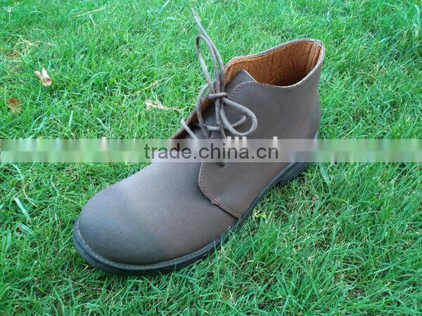 wholesale leisure leather shoes leather work shoes steel toe safety shoes order