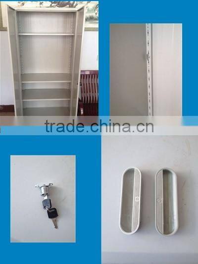 Middle drawer swing door steeel storage cupboard