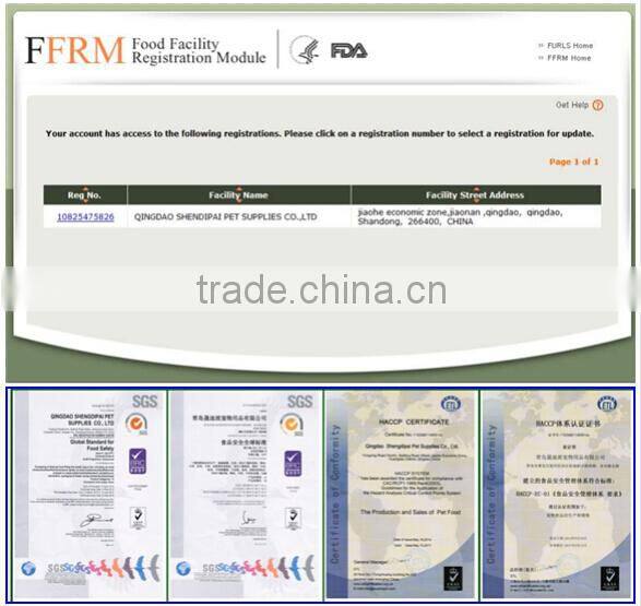 Pet biscuit for dog treat foods, high protein