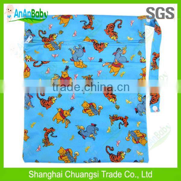 2014 Hot New Baby Product Custom Wet Bags / Reusable Cloth Wet Bags