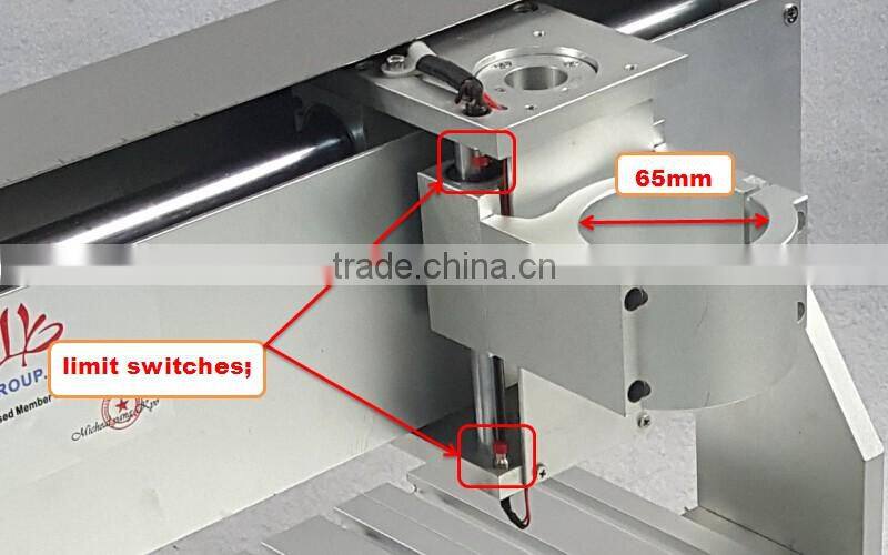 Free shipping to Russia ,no tax 6040 Frame CNC Kit for mini cnc router without stepper motor