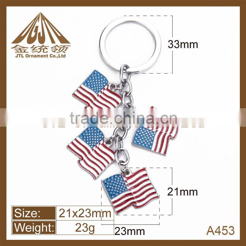 Wholesale Custom Hot Sale metal souvenir keychain