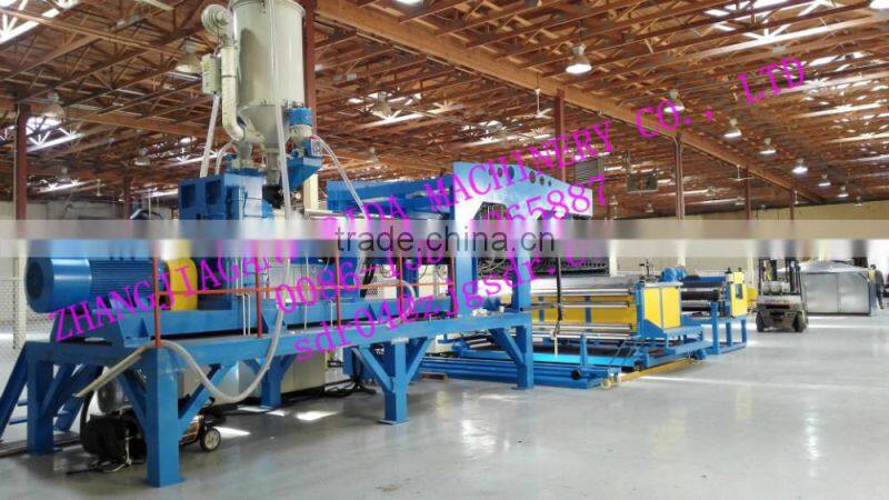 Plastic HDPE Geonets For Drainage Mat machine