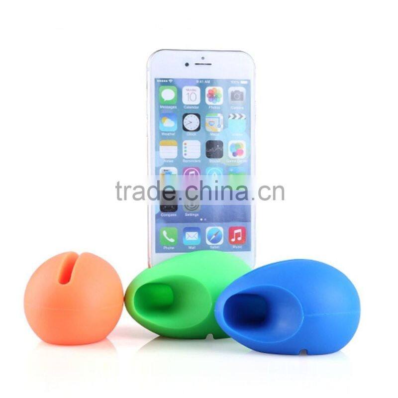 Powerless Egg Portable Amplifier,Premium Silicone Egg Extra Loud for iPhone 6s