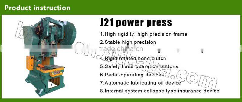 Factory Best Selling steel sheet metal press