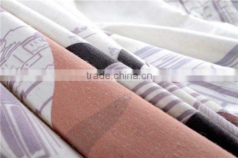Factory Price Printed Curtain Fabric